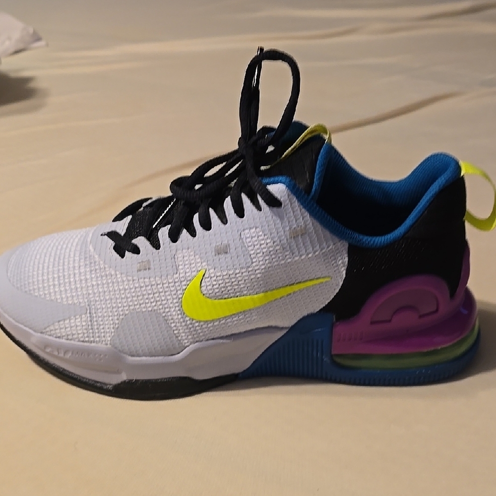 Nike  Athletic Shoe with Neon Accents